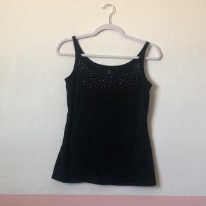 Black sequins top 🖤